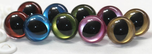 Sicherheitsaugen undurchsichtig opak