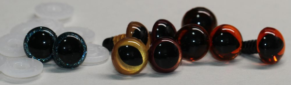 Sonderangebot: 5 Paar Sicherheitsaugen 12 mm