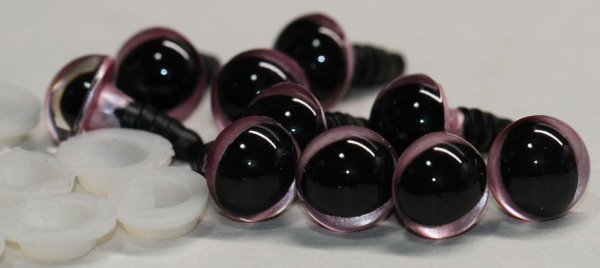 Sicherheitsaugen undurchsichtig opak