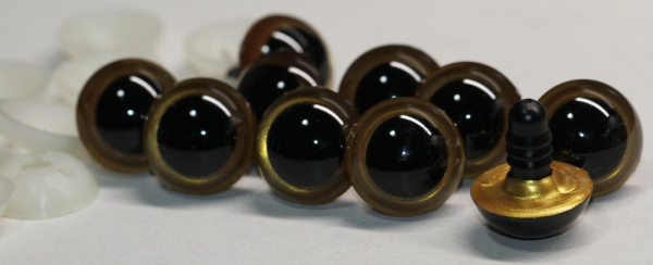 Sicherheitsaugen undurchsichtig opak