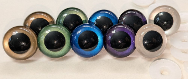 Sicherheitsaugen undurchsichtig opak