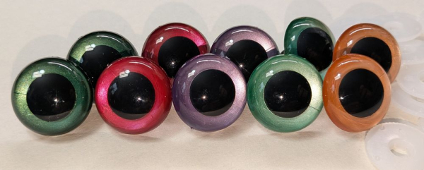 Sicherheitsaugen undurchsichtig opak