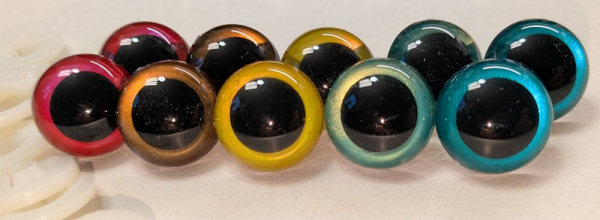 Sicherheitsaugen undurchsichtig opak