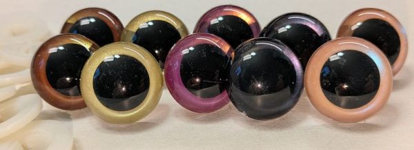 Sicherheitsaugen undurchsichtig opak