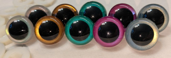 Sicherheitsaugen undurchsichtig opak