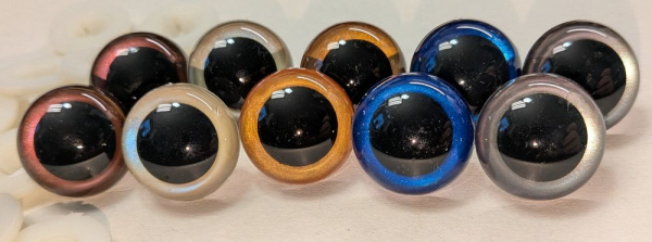 Sicherheitsaugen undurchsichtig opak