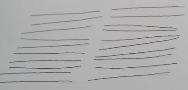 20 Stück Schnurrhaare aus Kunststoff schwarz ca. 9,5 cm