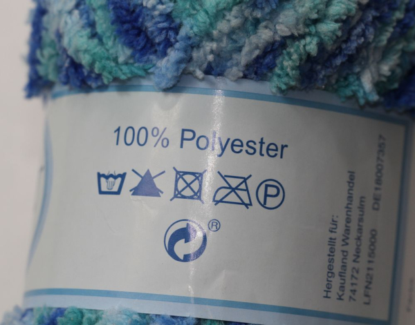 Wolle Soft Ball Chenille 50 g 100 % Polyester Blautöne Restposten Sonderpreis