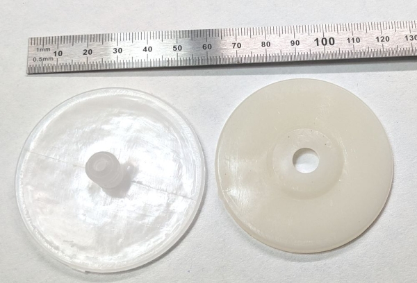 60 mm Sicherheits-Gelenke Teddygelenke Gelenkscheiben zweiteilig einzeln