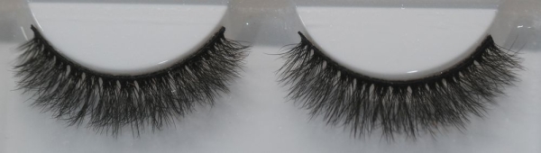 1 Paar Wimpern Kunsthaar schwarz