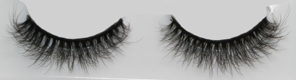 1 Paar Wimpern Kunsthaar schwarz selbstklebend
