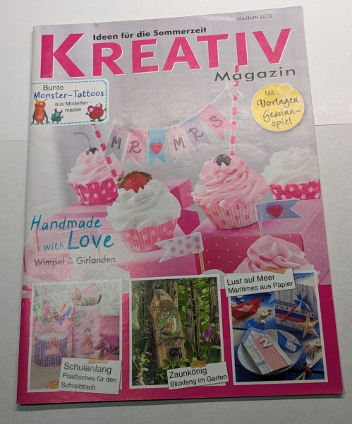Kreativ Magazin Mai/Juni 2015