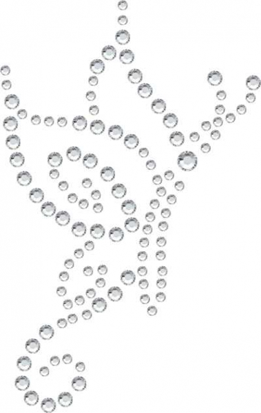 Swarovski Bügelapplikation Hotfix
