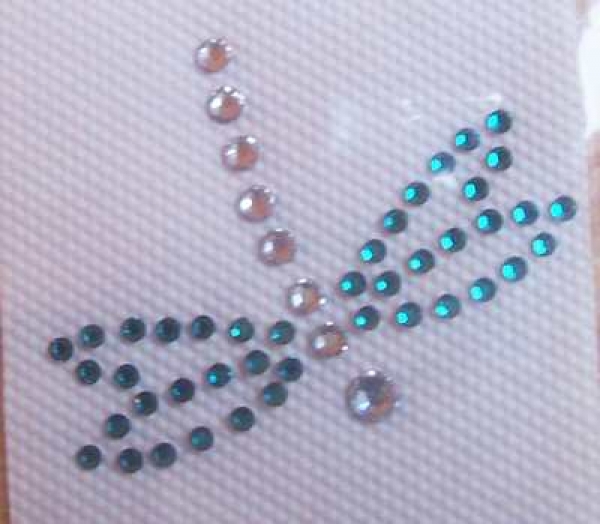 Swarovski Bügelapplikation Hotfix