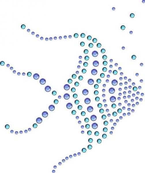 Swarovski Bügelapplikation Hotfix