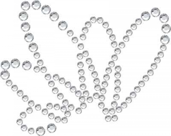 Swarovski Bügelapplikation Hotfix