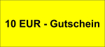 Gutschein im Wert von 10 EUR