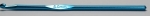 1 Häkelnadel 5 mm Metall hellblau
