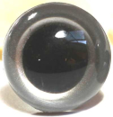 1 Paar Sicherheitsaugen Silber metallic