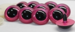 Sonderangebot: 5 Paar Sicherheitsaugen metallic 34 mm