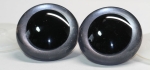 Sonderangebot: 1 Paar Sicherheitsaugen 50 mm silbergrau metallic