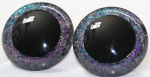 Sicherheitsaugen Unikat Glitter Prisma Color 60 mm