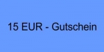 Gutschein im Wert von 15 EUR